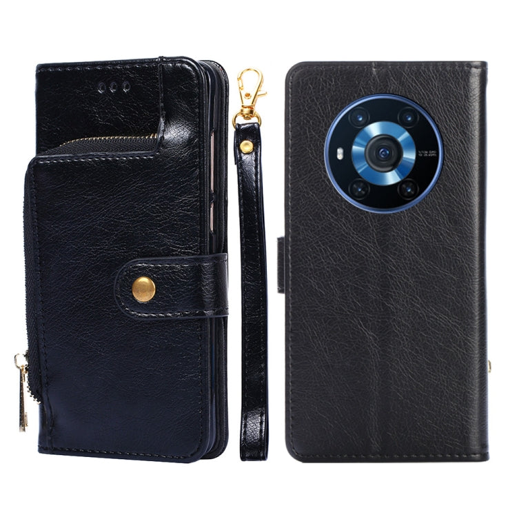 Zipper Bag PU + TPU Horizontal Flip Leather Phone Case