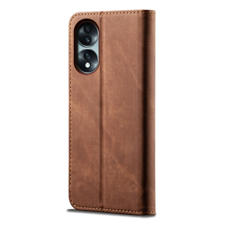 Denim Texture Flip Leather Phone Case