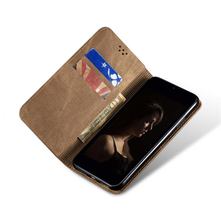 Denim Texture Flip Leather Phone Case