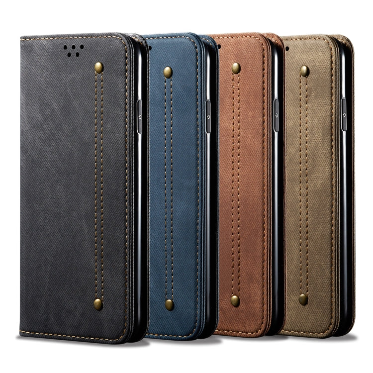 Denim Texture Flip Leather Phone Case