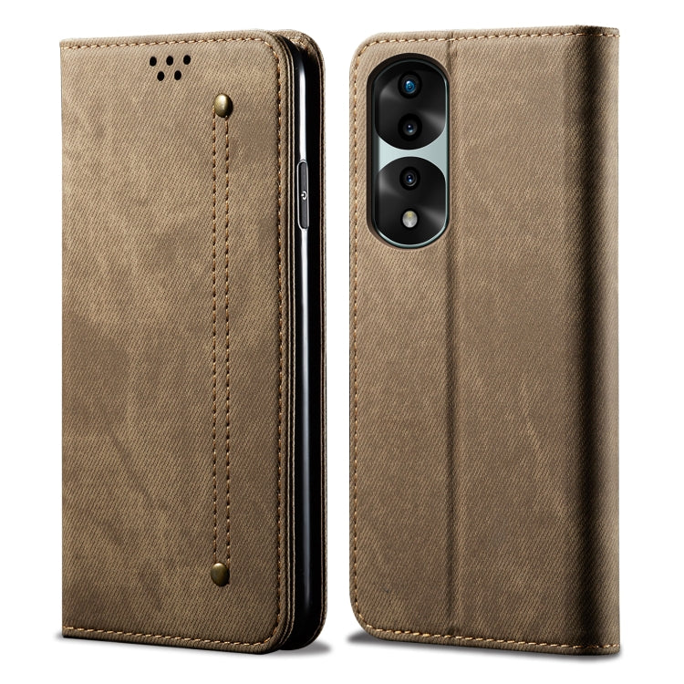 Denim Texture Flip Leather Phone Case