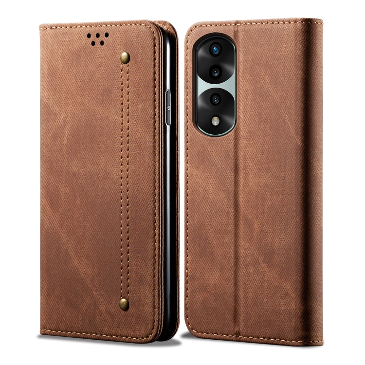 Denim Texture Flip Leather Phone Case