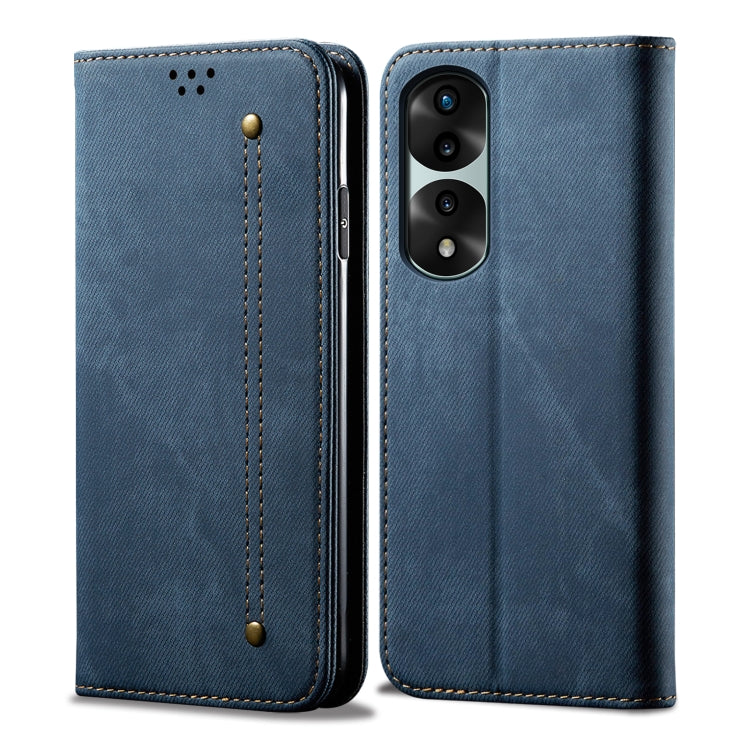 Denim Texture Flip Leather Phone Case