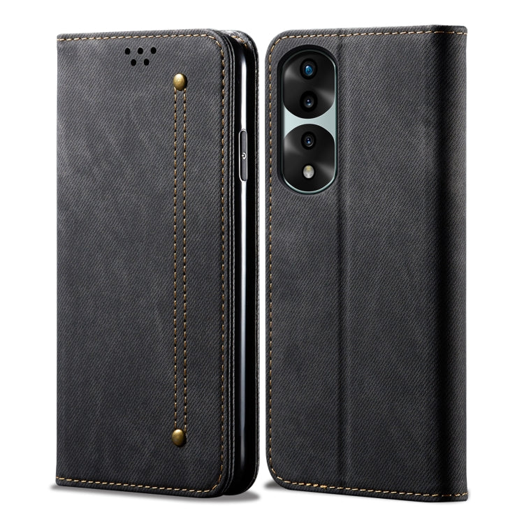 Denim Texture Flip Leather Phone Case
