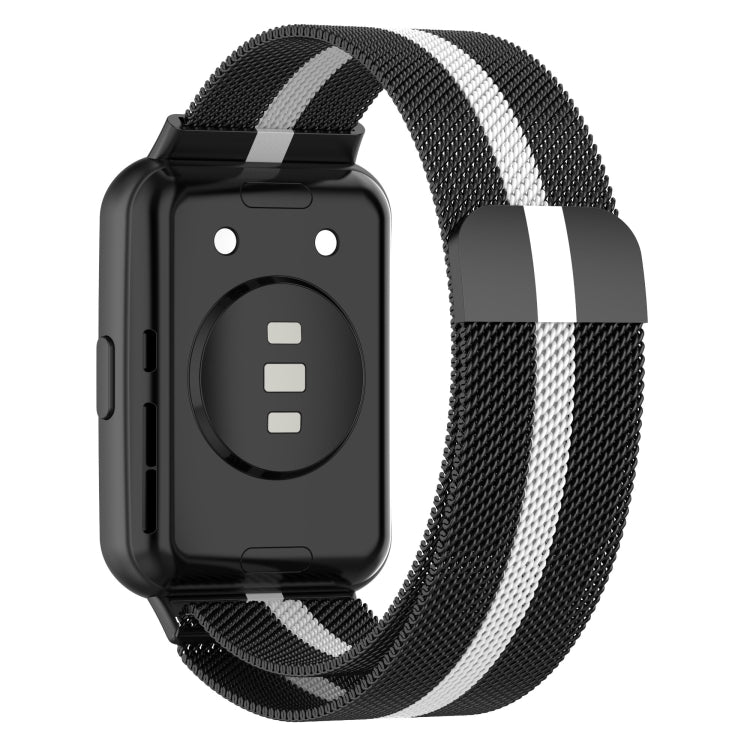 For Huawei Watch Fit 2 Milan Magnetic Stainless Steel Watch Band