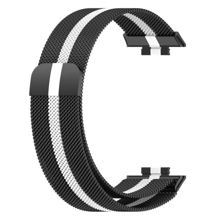 For Huawei Watch Fit 2 Milan Magnetic Stainless Steel Watch Band