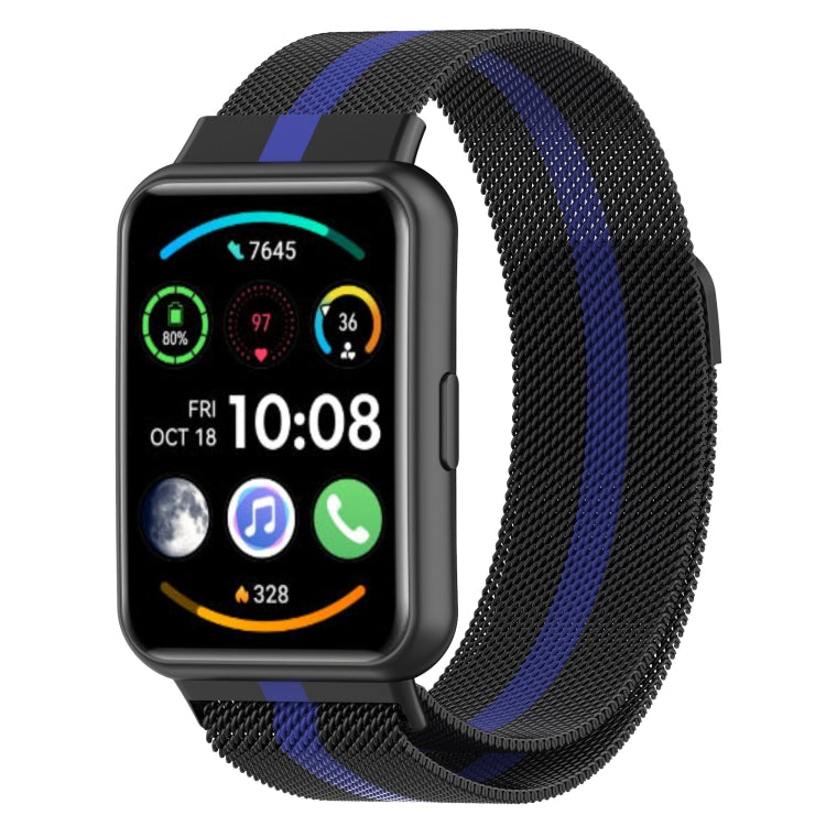 For Huawei Watch Fit 2 Milan Magnetic Stainless Steel Watch Band