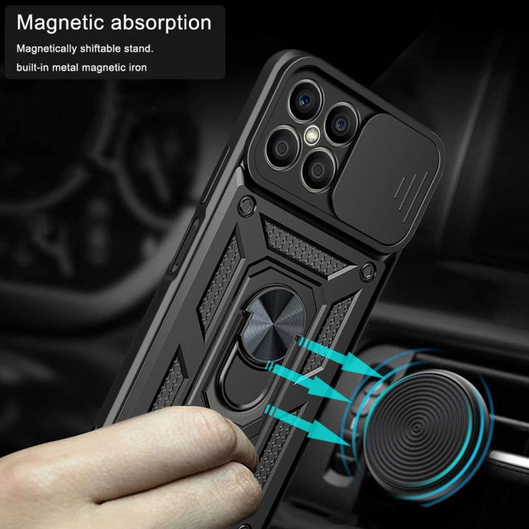 Sliding Camera Design TPU + PC Phone Case