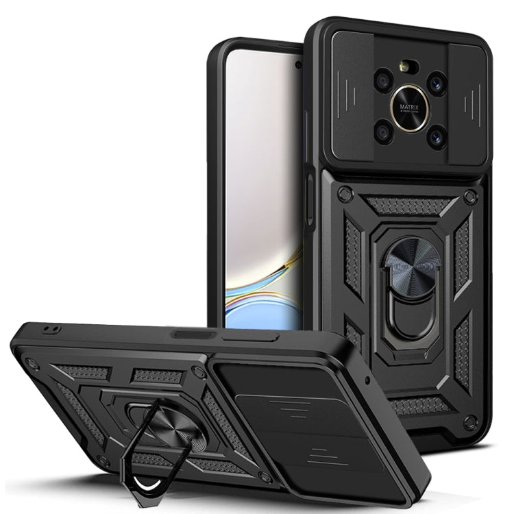 Sliding Camera Design TPU + PC Phone Case