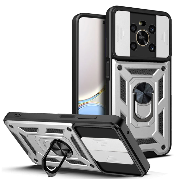 Sliding Camera Design TPU + PC Phone Case