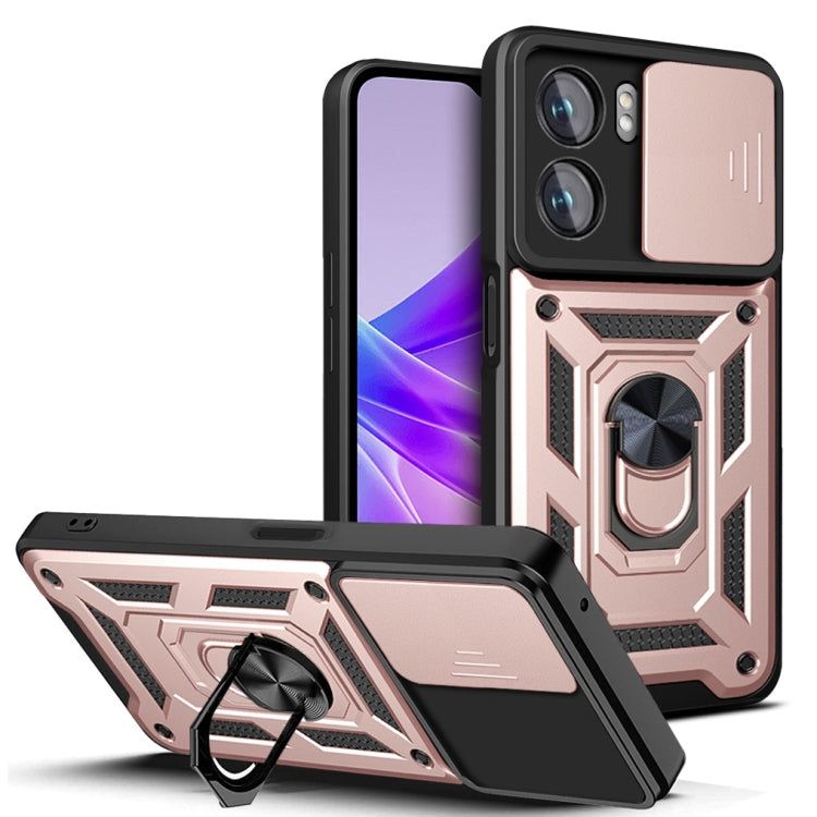 Sliding Camera Design TPU + PC Phone Case