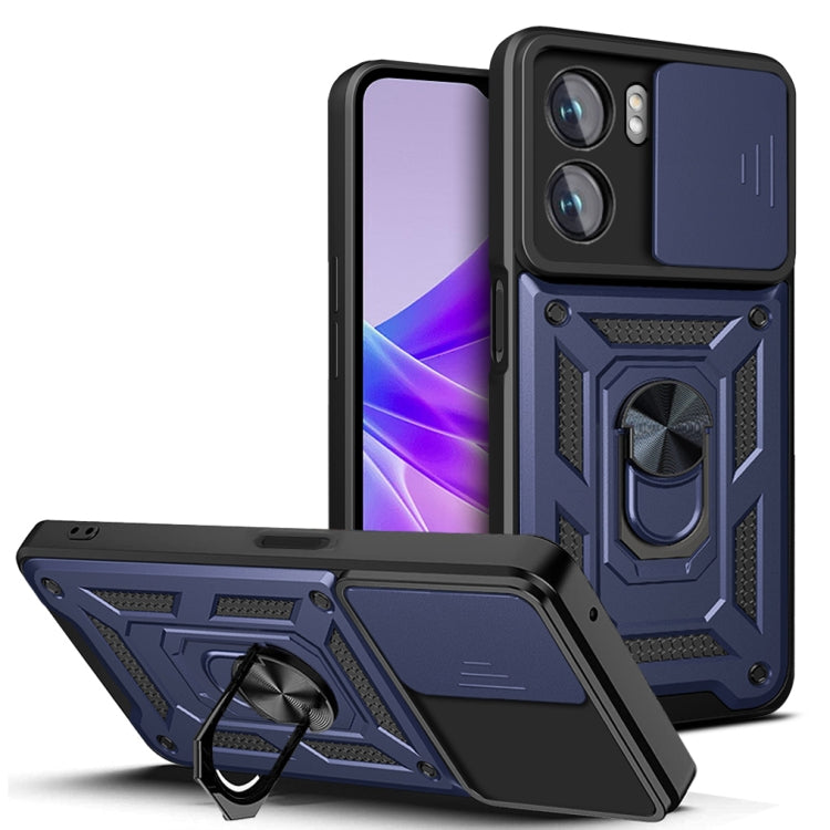 Sliding Camera Design TPU + PC Phone Case