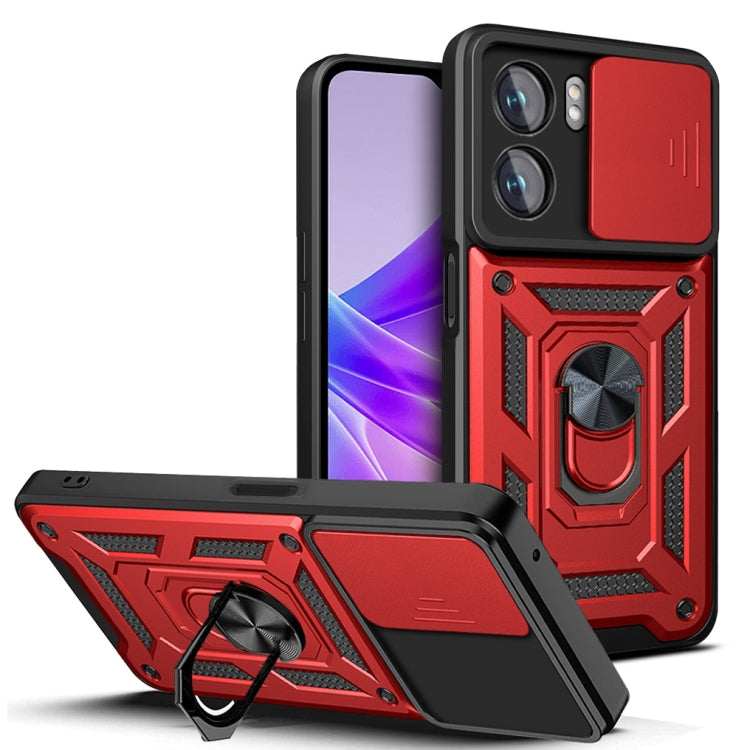 Sliding Camera Design TPU + PC Phone Case