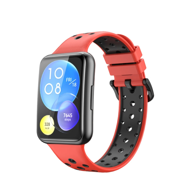 Two-color Silicone Watch Band