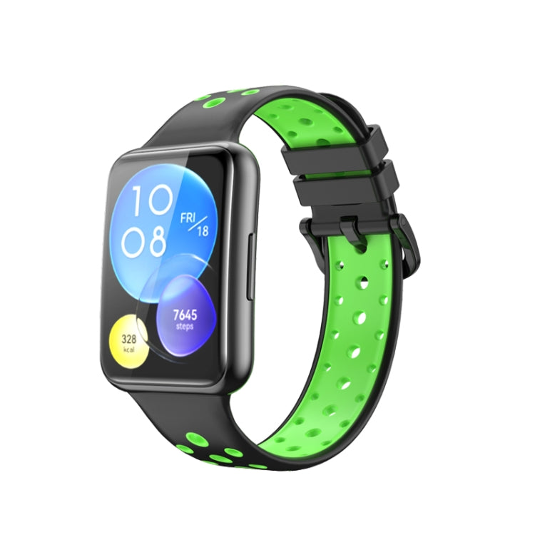 Two-color Silicone Watch Band