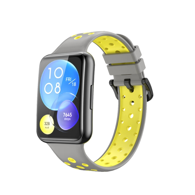 Two-color Silicone Watch Band