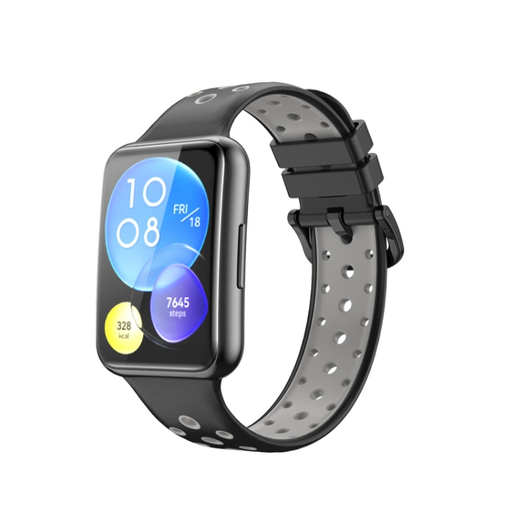 Two-color Silicone Watch Band