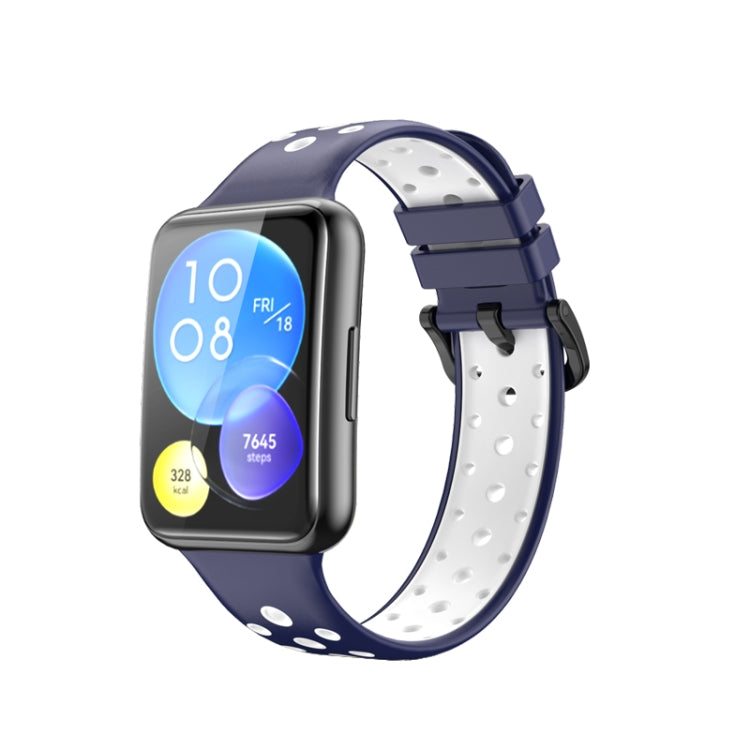 Two-color Silicone Watch Band