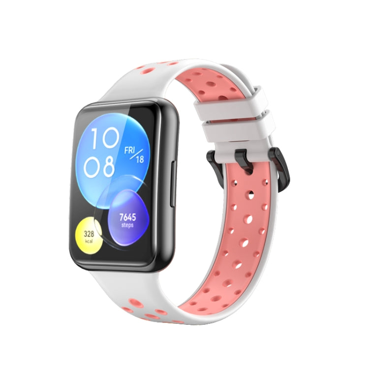 Two-color Silicone Watch Band