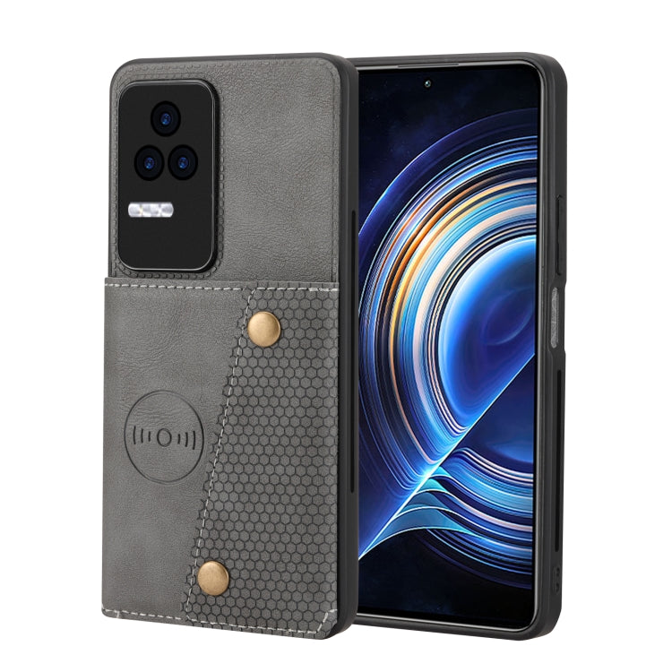 Double Buckle Card Slots Magnetic Phone Case
