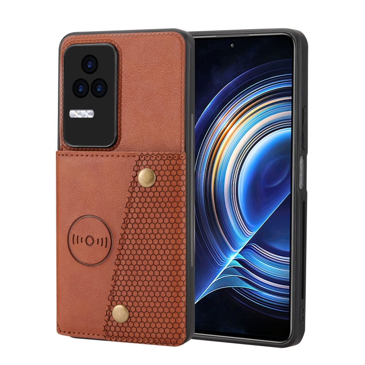 Double Buckle Card Slots Magnetic Phone Case
