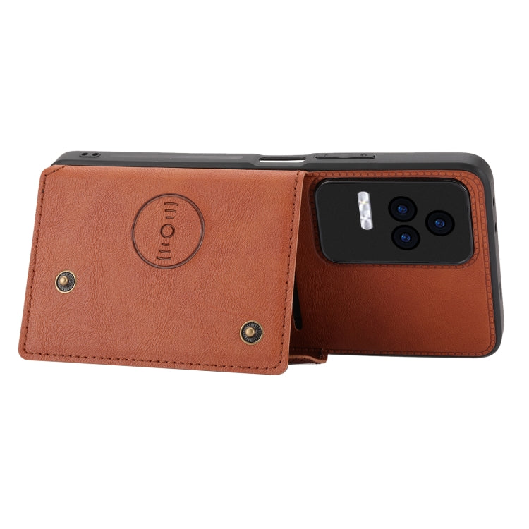 Double Buckle Card Slots Magnetic Phone Case