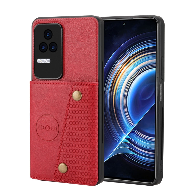 Double Buckle Card Slots Magnetic Phone Case