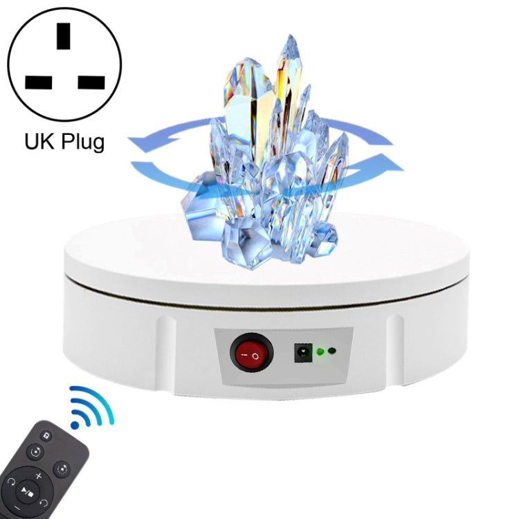 22cm Charging Rotating Display Stand Video Shooting Turntable, Load: 50kg