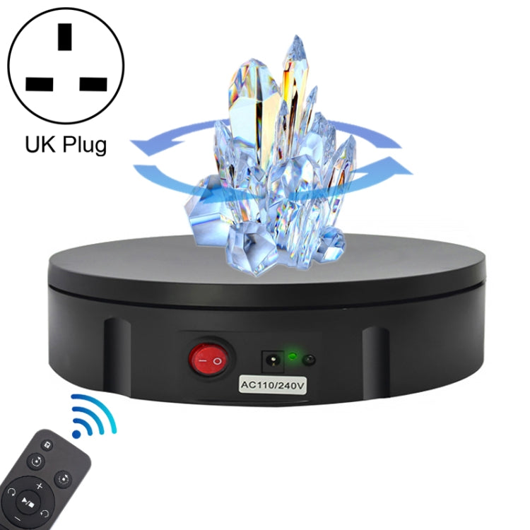 30cm Charging Rotating Display Stand Video Shooting Turntable, Load: 50kg