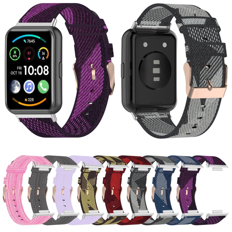Nylon Woven Watch Band