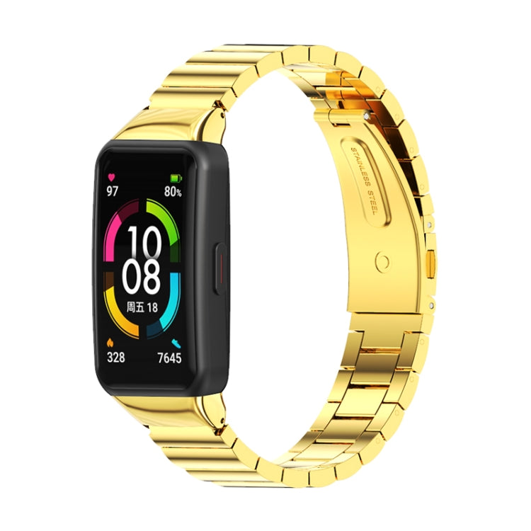 Mijobs Bamboo Stainless Steel Metal Watch Band