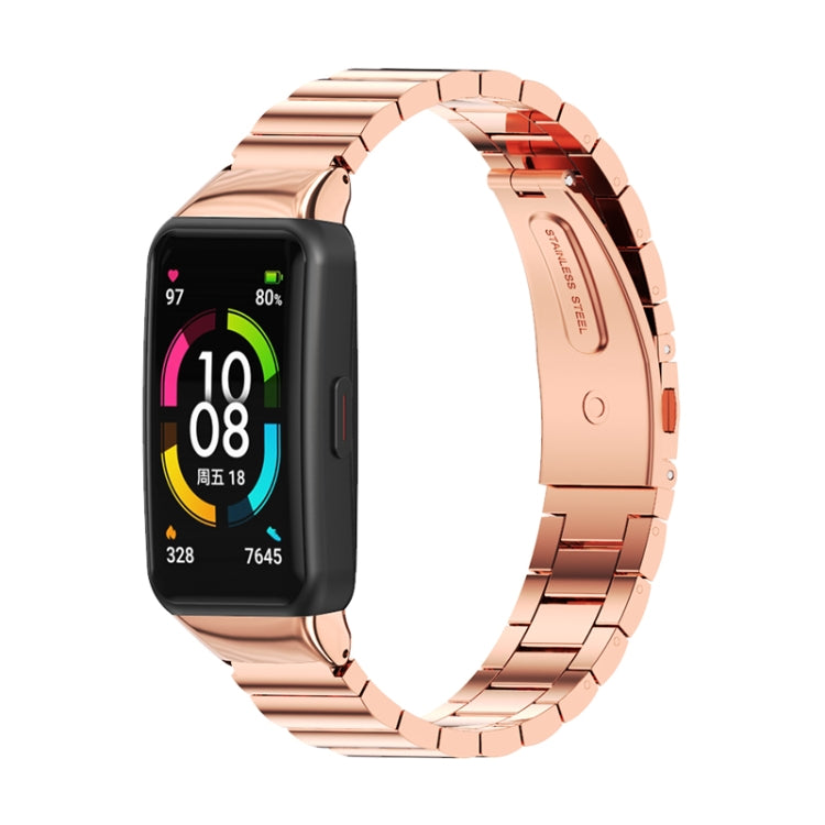 Mijobs Bamboo Stainless Steel Metal Watch Band