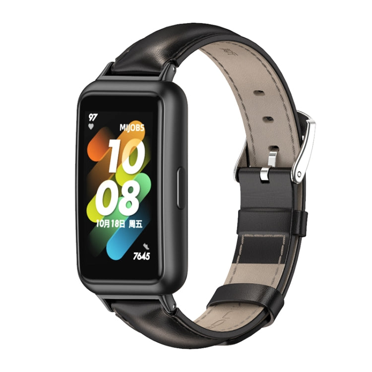 MIJOBS Cowhide Leather Watch Band