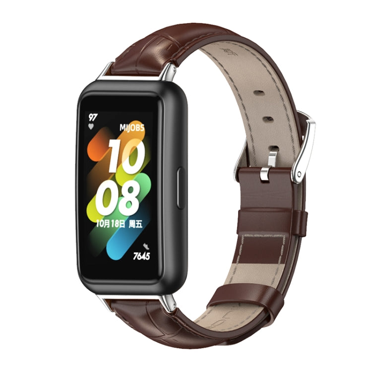 MIJOBS Cowhide Leather Watch Band