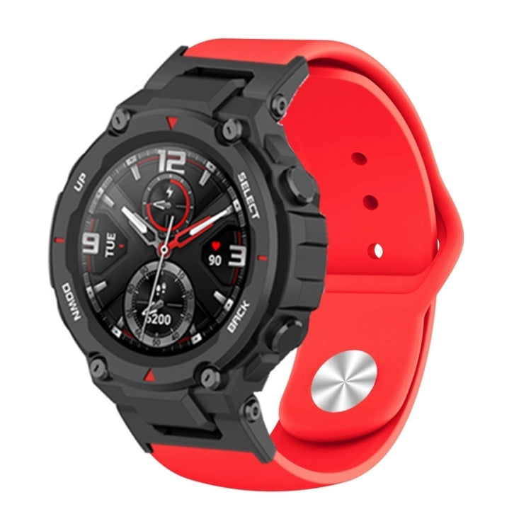 Silicone Reverse Buckle Watch Band
