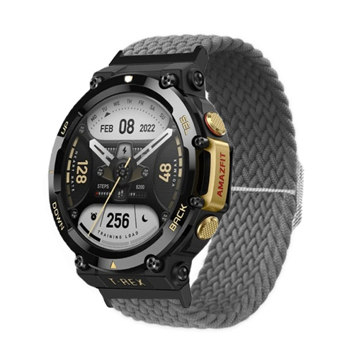 Adjustable Buckle Braided Nylon Watch Band