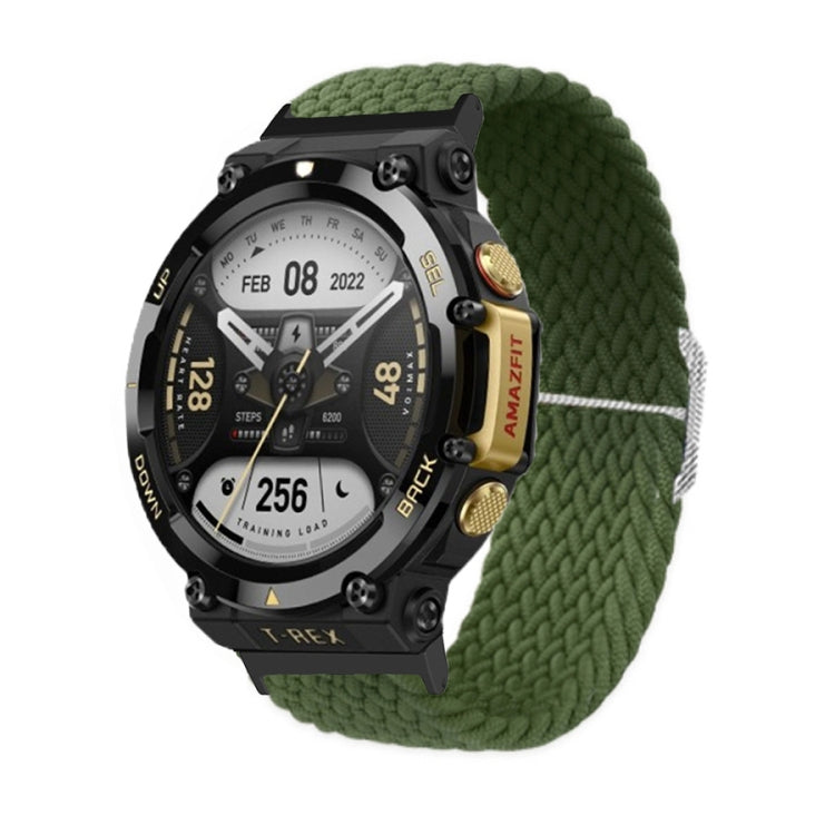 Adjustable Buckle Braided Nylon Watch Band