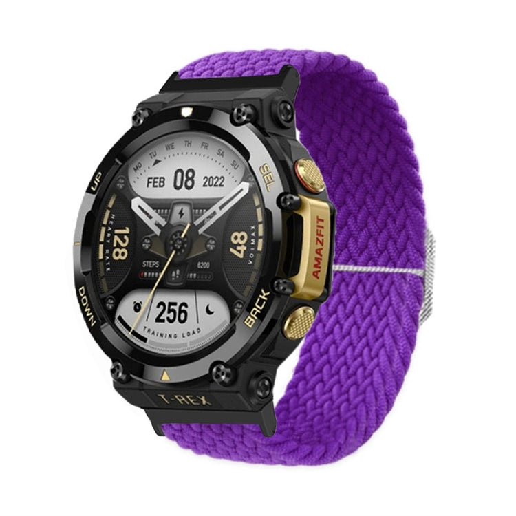 Adjustable Buckle Braided Nylon Watch Band