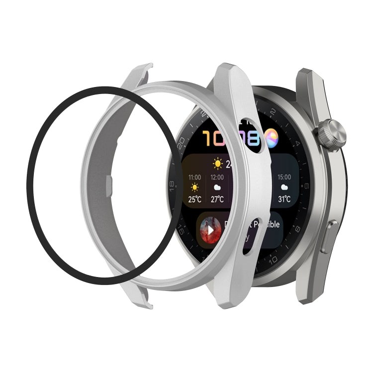 PC + Tempered Glass Integrated Protective Watch Case