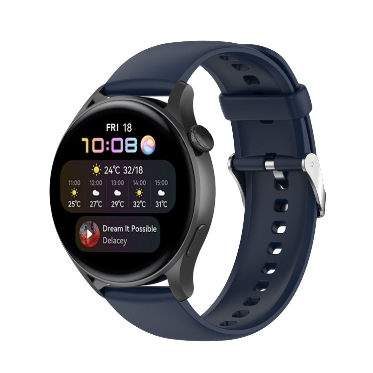 Solid Color Soft Silicone Watch Band