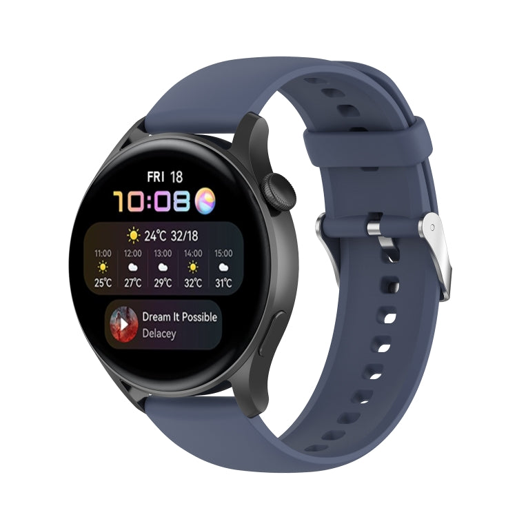 Solid Color Soft Silicone Watch Band