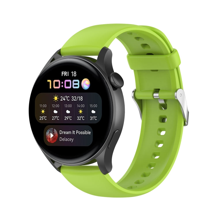 Solid Color Soft Silicone Watch Band