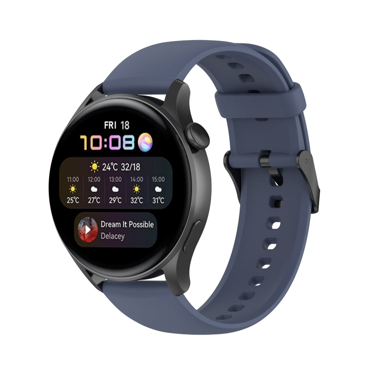 Solid Color Soft Silicone Watch Band