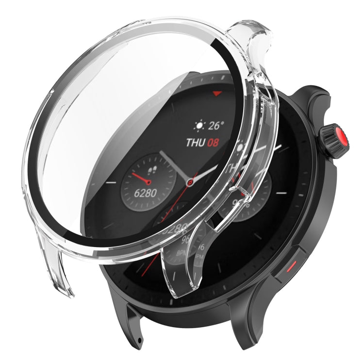 PC + Tempered Glass Integrated Protective Watch Case