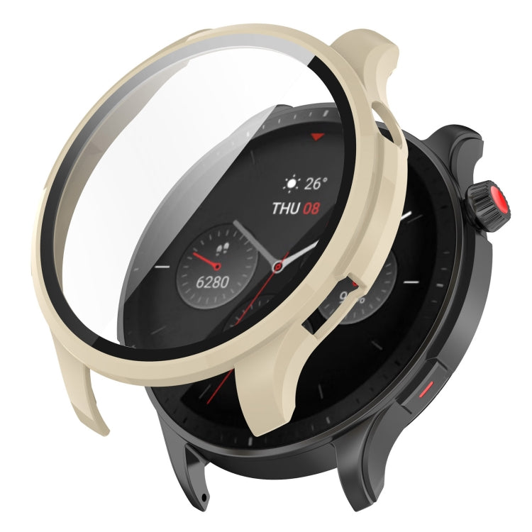 PC + Tempered Glass Integrated Protective Watch Case