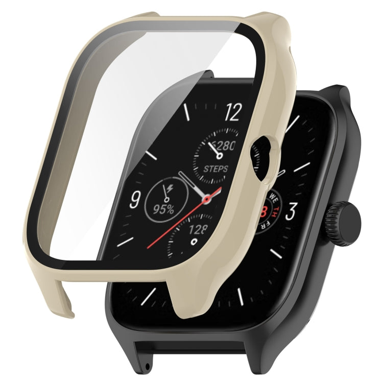 PC + Tempered Glass Integrated Protective Watch Case