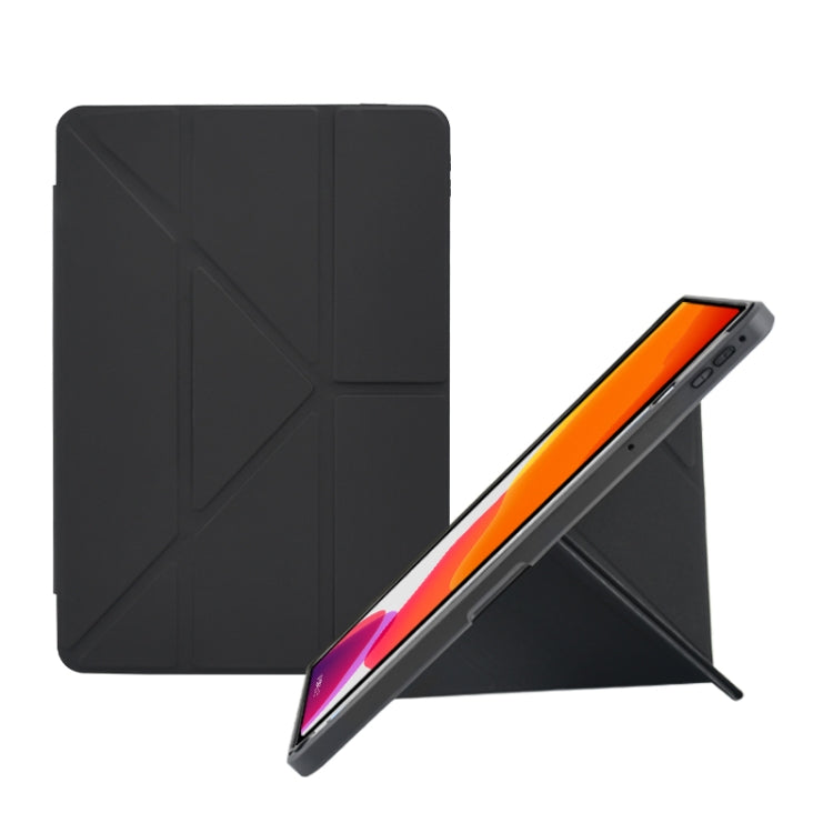 Acrylic 2 in 1 Y-fold Smart Leather Tablet Case