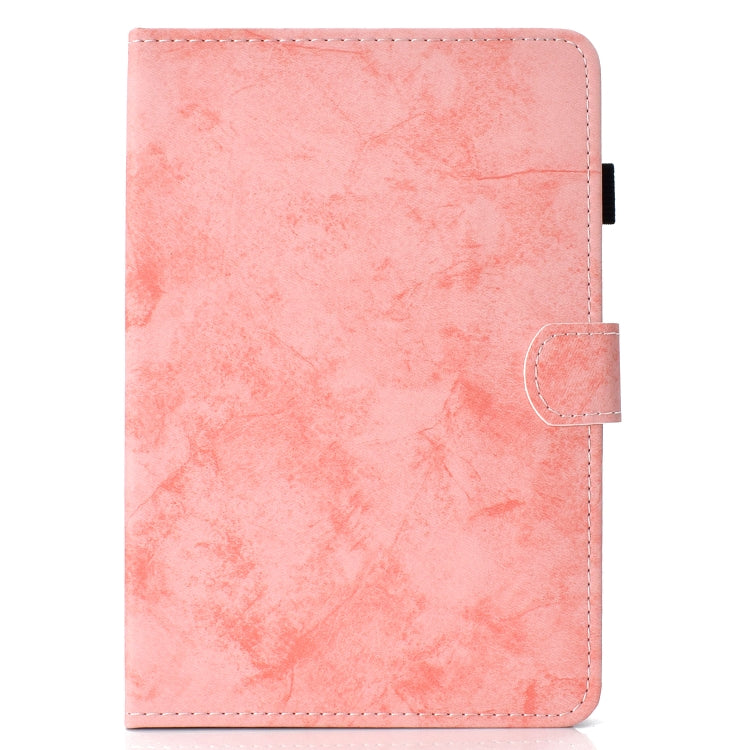 Sewing Thread Horizontal Solid Color Flat Leather Case with Sleep Function & Pen Cover & Anti Skid Strip & Card Slot & Holder