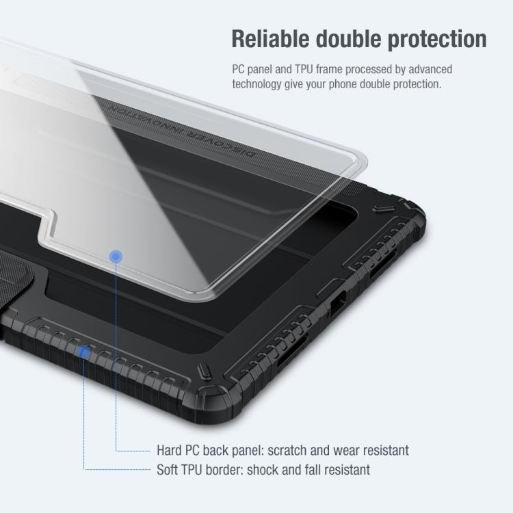 NILLKIN Bumper Pro Leather Tablet Case with Pen Slot & Sleep / Wake-up Function