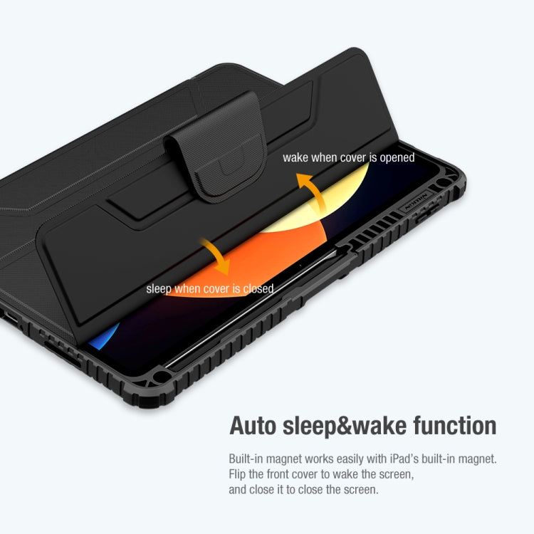 NILLKIN Bumper Pro Leather Tablet Case with Pen Slot & Sleep / Wake-up Function